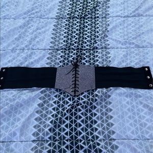Rhinestone corset belt